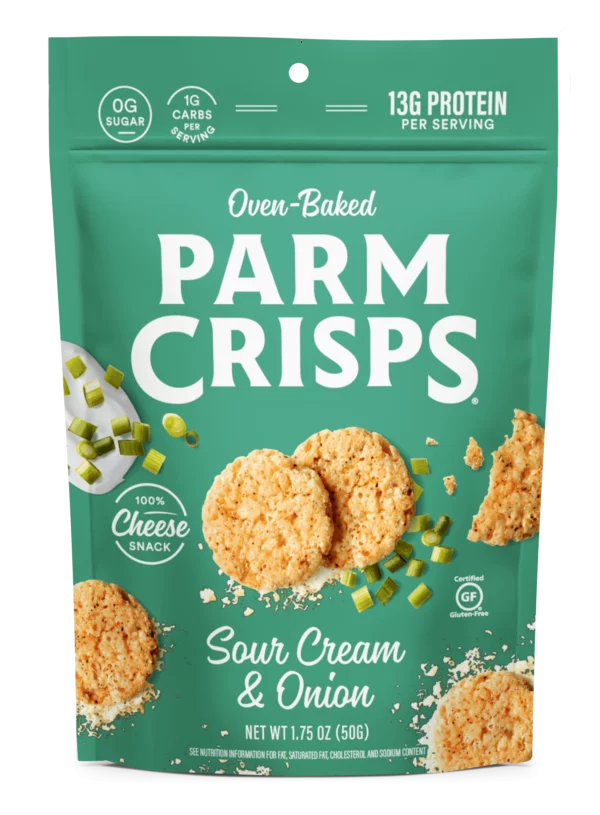 ParmCrisps Sour Cream & Onion 1.75 oz front