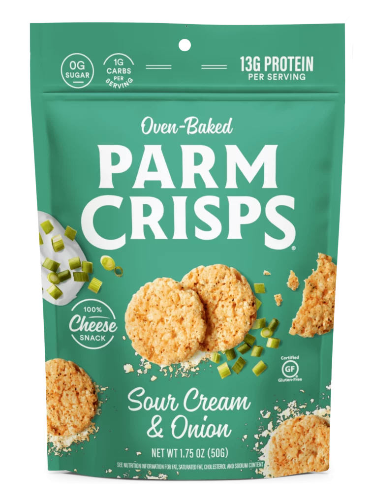 ParmCrisps Sour Cream & Onion 1.75 oz front